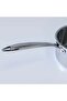 Triply Celina Stainless Steel Saucepan With Lid 18X8.7Cm Shinny Silver -2.5MM - 5
