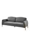Kivra 3 Seater Fabric Sofabed - Grey - 3