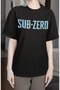 Sub Zero Mortal Kombat Anime Series Back Printed Unisex Oversize T-Shirt - 2