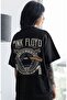 Pink Floyd Music Band Back Printed Unisex Oversized T-Shirt