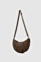 Carpe Teknik Fabric Sports Shoulder Bag Dark Brown - 4