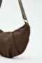Carpe Teknik Fabric Sports Shoulder Bag Dark Brown - 6
