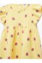 Baby Girl Dress 6Smg80004Ak Yellow Patterned - 3