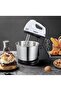 Electric Hand Mixer with Bowl Stand 300W Cake Egg Beater Dough Mixer Kitchen Tool - 4