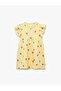 Baby Girl Dress 6Smg80004Ak Yellow Patterned - 4