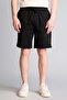 Men's Combed Cotton Shorts W1105Az/Bk81 Black - 3