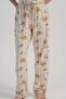 Women's Beige Lyc Suprem Pocketed Pajama Bottoms - 3