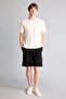 Men's Combed Cotton Shorts W1105Az/Bk81 Black