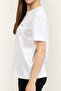 Ss Classic Graphic Tee Women's Crew Neck T-Shirt White - 3