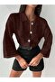 Women's Buttoned Knit Cardigan - 6