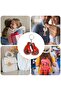 2D Flat Acrylic Simulation Boxing Glove Pendant Keychain Car Rearview Mirror Pendant Boxing Fan Gift - 5