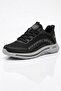 Men's Black Walking and Running Shoes - Orthopedic Soft Sole