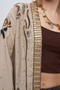 Women's Embroidered and Sequin Detailed Kimono - 2