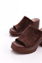 D21102 Women's Heeled Slippers - 4
