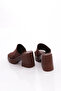 D21102 Women's Heeled Slippers - 3