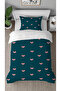 Heart Love Affection Patterned Specially Designed with Digital Print Pieces Bed Sheet Sız Single Stylish Duvet Cover Set