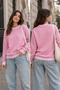 Unisex Basic Crew Neck Sweatshirt - 3