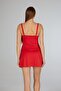 2568-615 Women's Draped Swimsuit with Dress - 2