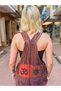 Velora Purple Color Unisex Nepal Patchwork Overalls - 5