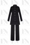 26353 Denim Jeans Tunic Trousers Set – Modern Hijab Set with Buttoned Pocket Detail