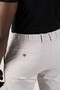 Regular Fit Cotton Summer Chino Trousers with Elasticated Back Waist - 6