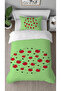 Apple Fruit Patterned Digital Printed Specially Designed Single Stylish Duvet Cover Set Without Sheets