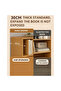 Modern Solid Wood Corner Bookshelf Wall Mounted Floor Rack Storage Display Cabinet Living Room - 4