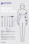 Apsen Women's Lilac Plus Size Slit Detailed V-Neck Midi Crepe Dress 4479/110 - 6