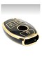Mercedes A-B-C-E-G-M-R-S Class Sprinter Vito 2001-2016 Oto Key Cover Black Gold - 4