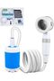 Portable Camping Shower Pump,Rechargeable Outdoor Sprayer for Hiking Travel Pet Cleaning