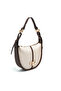 Beige - Brown Logo Women's Shoulder Bag Sp1270 - 2