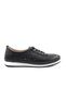 42731 Genuine Leather Black Women's Daily Mother Shoes