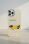 iPhone 15 Compatible Kawaii Embroidered Cute Dog Figure Silicone Phone Case