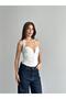 Göğsü Oval Demir Bodysuit White - 4