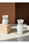 18-Pieces Luxury Glass Tea & Coffee Cups Set with Saucers | Tea and Coffee Serving Set