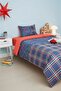 Pleds Cinnamon 100% Cotton Single Duvet Cover Set - 7
