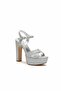 Desire Sand Glitter Women's Platform Shoes - 3