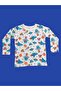 Long Sleeve Patterned Children's Pajama Set # Printed Children's Pajama Set # Laundry Room # Rocket Pattern Lipijama - 2