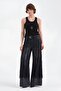 Women's Lace Detailed Design Palazzo Jeans - 3