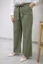 Tied Detail Pocketed Trousers Tsd260166 Khaki