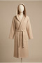 *Export Surplus* 100% Cotton Waffle Pike Unisex Bathrobe with Hood and Pockets - 7