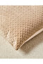Beige Embroidered Pinsonic Cushion - 2