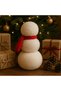 Plush Snowman Christmas Ornament Snowman New Year Ornament Plush Snowman Decor Plush Ornament - 2