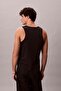 Men's Brand Logo T-Shirt, Suitable for Daily Use, Black - 3