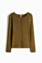 Rib-knit cardigan - 5