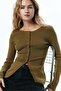 Rib-knit cardigan - 2