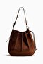Pleated shoulder bag - 3
