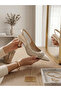 Genuine Leather Evening Dress Women's Shoes - 4