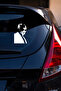 Ataturk Portrait Silhouette Car Sticker - Mustafa Kemal Atatürk Face Auto Sticker 10X15Cm - 3