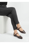 Women's Light Sole Ballerinas with Window and Straps on the Sides - 5